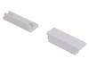 84130001, Заглушка для профилей LED; белый; ABS; Назначение: WIDE24, TOPMET