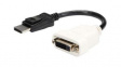 DP2DVI Adapter with Latches, DisplayPort Plug / DVI-D Socket