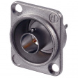 NBB75DSG BNC appliance socket with flange 75 Ohm, 3 GHz, Female, BNC