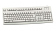 G83-6104LUNEU-0 Keyboard, NTK, Soft, EU US English with €/QWERTY, USB, Light Grey