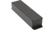 1590WBXFBK Watertight Diecast Enclosure With Flanged Base, Aluminium, 70 x 254 x 50 mm, Bla