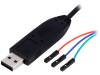 USB-SERIAL-CABLE-F Адаптер; провода, USB A; Интерфейс: USB, serial
