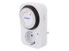 OR-PRE-415-SCHUKO, Программатор времени; 15м?24ч; 230В AC/16A; 230ВAC; 0?55°C; IP20, ORNO