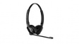 1000987 Headset, IMPACT D, Stereo, On-Ear, 6.8kHz, Wireless/DECT, Black