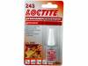 LOC-243-5, Анаэробный клей; синий; жидкость; флакон; 5мл; LOCTITE 243, Loctite
