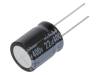 URS2G220MHD6, Конденсатор: электролитический; THT; 22мкФ; 400ВDC; O16x20мм; ±20%, NICHICON