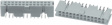 8550-4500 PL Multipole socket DIN 41651 50, Female