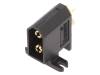 XT60C-M Гнездо; питания DC; XT60; "папа"; PIN:2; под пайку; Цвет: черный