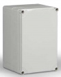 OPCP203018G Cubo O 200 x 300 x 187 мм, глухая стенка, серая крышка, PC, IP 66/67, вкл. рамна
