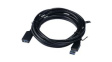 V7E2USB3EXT-03M Extension Cable USB-A Socket - USB-A Plug 3m USB 3.0 Black