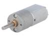 78:1 METAL GEARMOTOR 20DX43L MM 6V Двигатель: DC; с редуктором; POLOLU 20D; 6ВDC; 3,2А; Ось: D профиль