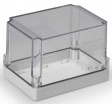 SPCP131813LT Cubo S 125 x 175 x 125 мм, 25 мм основание, глухая стенка, прозрачная крышка, PC