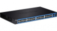 TL2-G448 48-port Gigabit Switch, 48x 10/100/1000, 4 x SFP, 19"