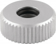 6601.0403 Knurled nut 17 mm aluminium