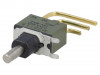 M2B15AA5G40, Переключатель: кнопочный; SPDT; 1A/125ВAC; 1A/30ВDC; ON-(ON), NKK Switches (NIKKAI, Nihon)