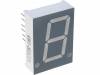 KW1-802CSA Дисплей: LED; 7-сегментный; 20,4мм; красный; 3,2-4мкд; катод; 0,8"