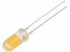 OSW5D45VX1A LED; 5мм; белый холодный; 34-36лм; 360°; Поверхность: выпуклая