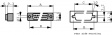 DTS37SFC/2 D-Sub socket 37P