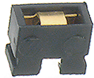 CAB6/05G 0, Jumper 2.5 mm/2.54 mm Black, Fischer Elektronik