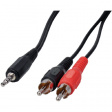 BB-1725 Audio cable stereo jack - cinch 1.8 m