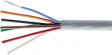 1896/4C SL001 [305 м] Control cable 4 x 0.5 mm2 Unshielded Stranded Tin-Plated Copper Wire Grey