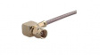 16 SMC-50-2-11/111 NE RF Connector, SMC, Brass, Plug, Right Angle, 50Ohm, Crimp Terminal