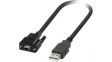 MINI-SCREW-USB-DATACABLE USB Mini-B Data Cable Industrial PCs and Phoenix Contact Dev