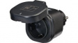 1294860 Wifi Socket with Lid 2.4 GHz Black