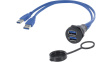 1310-1029-04 Panel Contact USB 3.0 A