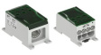VG03-0036 OJL Connector, Screw, 1 Poles, 1kV, 425A, 2.5 ... 240mm², Green / Grey
