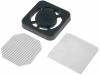 RCP-040-T, Решетка; с экраном EMI, с фильтром; 40x40мм; Мат-л: пластмасса, Essentra (former Richco)