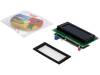 EA SER164-NLW, Дисплей: LCD; алфавитно-цифровой; STN Negative; 16x4; голубой; LED, Electronic Assembly