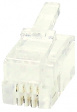TA-1144 Modular connector (set with 10 pcs.) RJ10 4P/4C