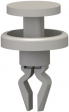 RFL-1 Folding leg rivet 3 mm