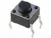 1301.9302, Микропереключатель; 1; SPST-NO; 0,05A/12ВDC; THT; 1,6Н; 6x6мм; 5мм, Schurter
