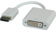 12.03.3133 DisplayPort(m) - DVI.D (24+1)(f) Adapter White 150 mm
