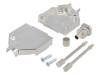 6560-0615-02, Корпус: для разъемов D-Sub; D-Sub 15pin, D-Sub HD 26pin; прямой, Encitech Connectors