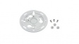 CBWMC-WH Circular Wall Mount Bracket 98.4mm ABS White