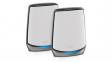 RBK852-100EUS Orbi WiFi 6 Whole Home Tri-Band Mesh System, 6Gbps, 802.11a/b/g/n/ac/ax
