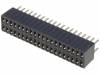DS1065-08-2*20S8BV Гнездо; штыревое; "мама"; PIN:40; прямой; 1,27мм; THT; 2x20