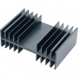 KS108-75E MKB Heat sink 75 mm 1.8 K/W @ 45 W black anodised