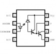 HCPL-270L-000E Оптопары 100 kBit/s DIL-8