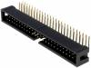 ZL231-50KG Гнездо; IDC; "папа"; PIN:50; угловой 90°; THT; позолота; 2,54мм