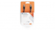 KNC85210E100 Patch cable CAT6 F/UTP 10 m Anthracite