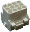 926681-3 Receptacle housing 6.35 mm Poles 12 Accepts Male or Female Contacts/Multi Row MA