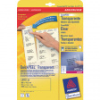 L4772-25 Address labels, 25 sheets/300 labels, 99.1 x 42.3 mm, Transp