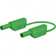 XVS-410/EVO 100cm grun/green Test lead diam. 4 mm green 100 cm CAT II CAT III