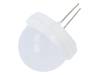 CQL-4100, LED; 20мм; белый теплый; 750-3000мкд; 120°; Кол-во выв:2; 5?20мА, POLAM-ELTA