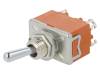 T215KULCSAFJ Переключатель: тумблер; Положения:2; SPST; ON-OFF; 15A/250ВAC