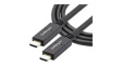 USB31C5C1M Charging Cable with Power Delivery USB-C Plug - USB-C Plug 1m USB 3.1 Black